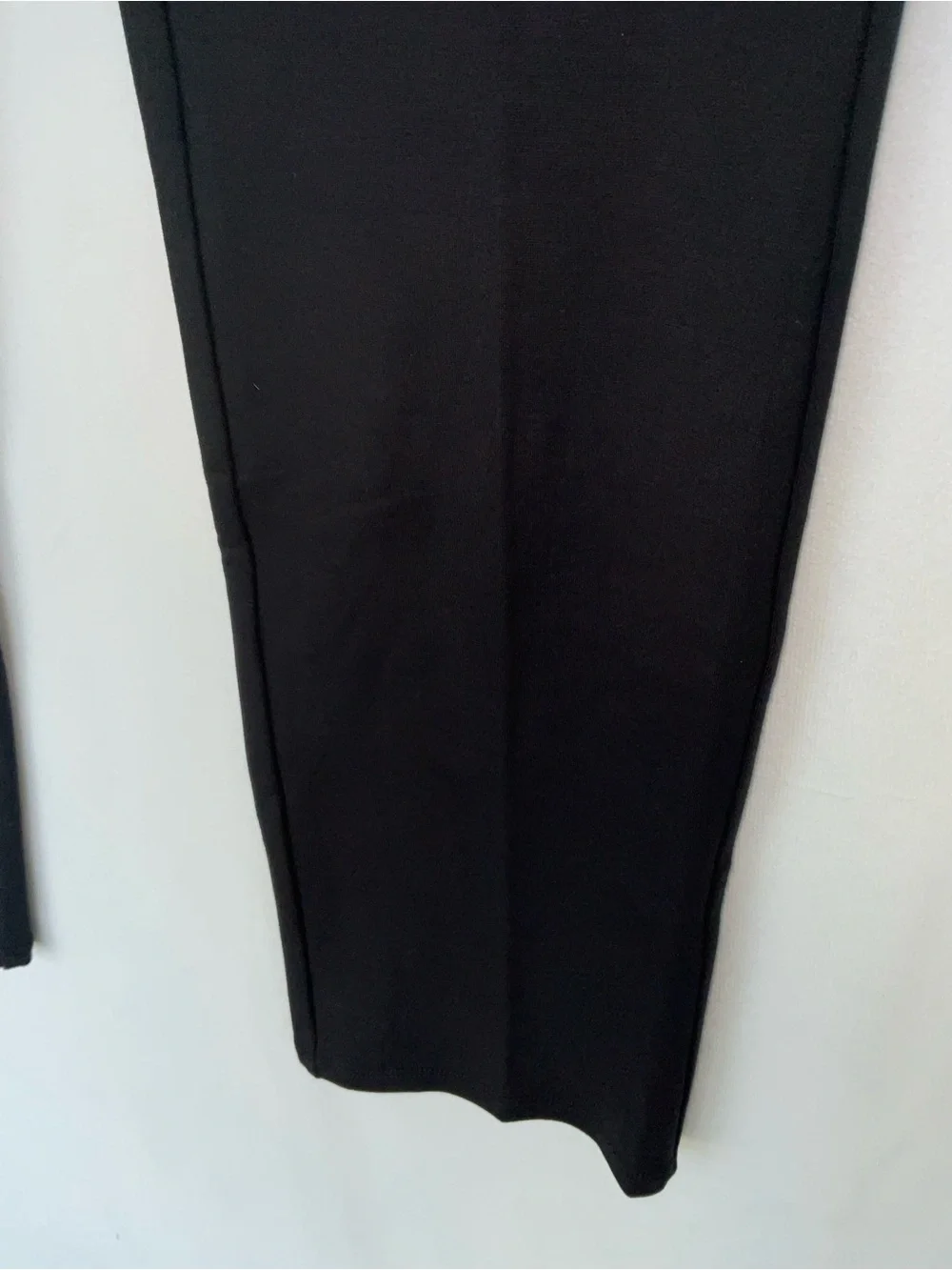 Soft Surroundings Black Straight-Leg Pants